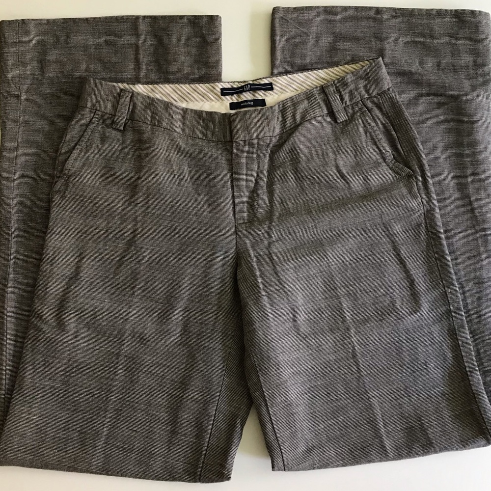 GAP Gray Wide Leg Pants